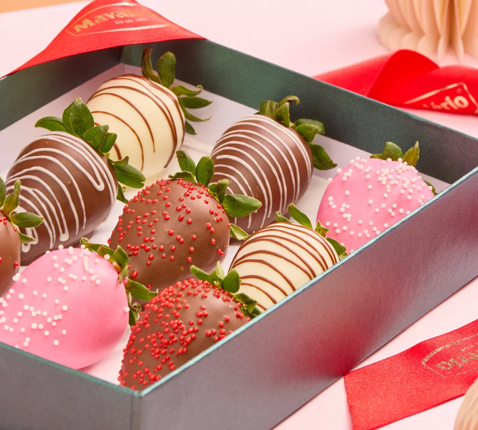 Clique para ver a receita: Bombom de Morango