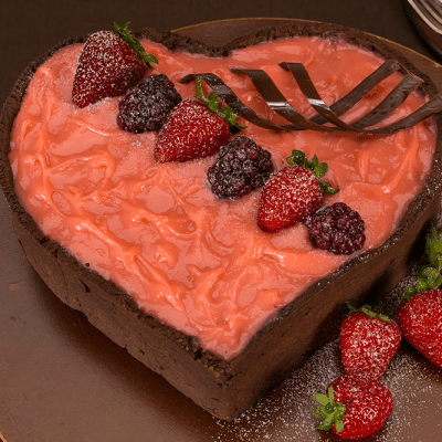 Torta Coração de Mãe