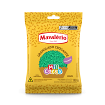 GRANULADO CROCANTE VERDE MIL CORES MAVALÉRIO