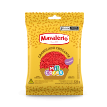 GRANULADO CROCANTE VERMELHO MIL CORES MAVALÉRIO