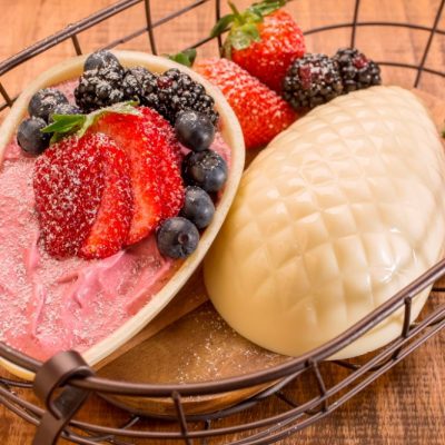 Ovo Gelado de Frutas Vermelhas