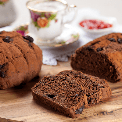 Pão de Mel com Linhaça e Cacau