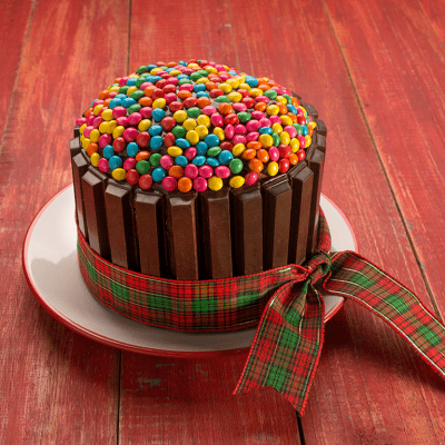 Panetone Trufado de Morango e Chocolate