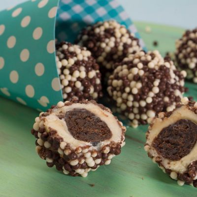 Trufa Recheada com Brownie