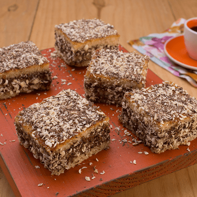 Bolo Gelado de Brigadeiro