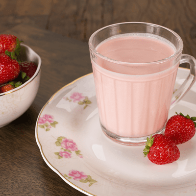 Morango Quente Cremoso