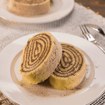 Rocambole de Brigadeiro