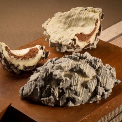 Ovo Trufado Aerado com Biscoito de Chocolate