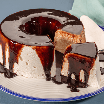 Sorvete de Baunilha com Calda de Chocolate