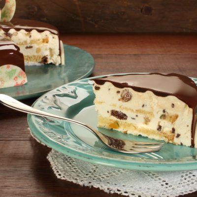 Torta de Limão com Passas