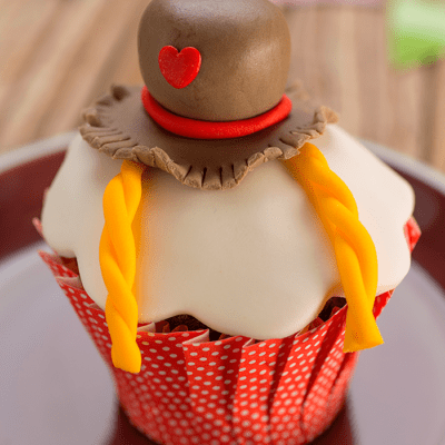 Cupcake Pé de Moleque