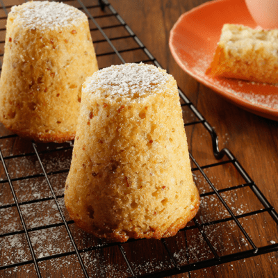 Minibolo de Amendoim