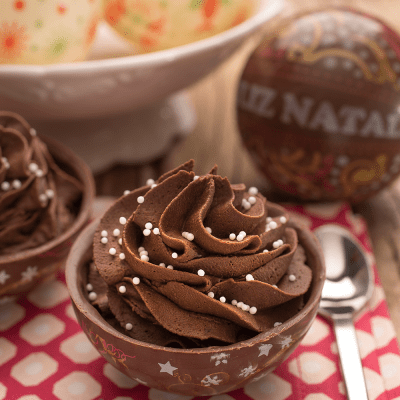 Bola de Natal Recheada