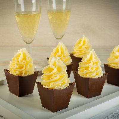 Tacinha com Creme de Manteiga