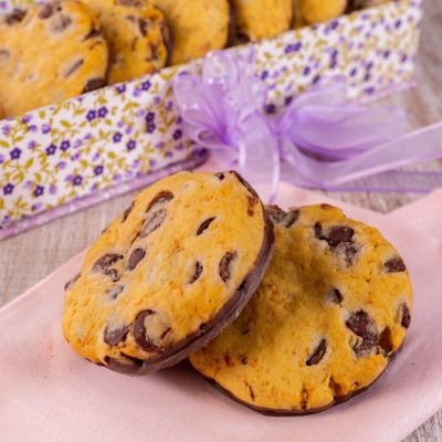 Cookies de Cenoura com Gotas de Chocolate