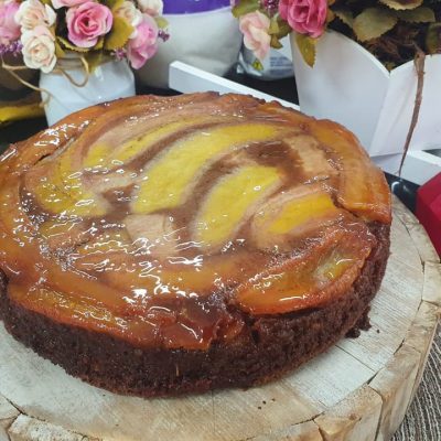 Torta de Banana Caramelizada