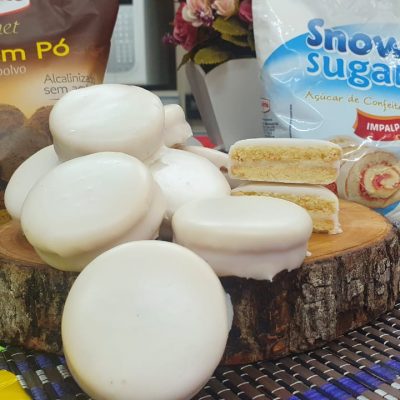 Alfajor Glaçado de Limão