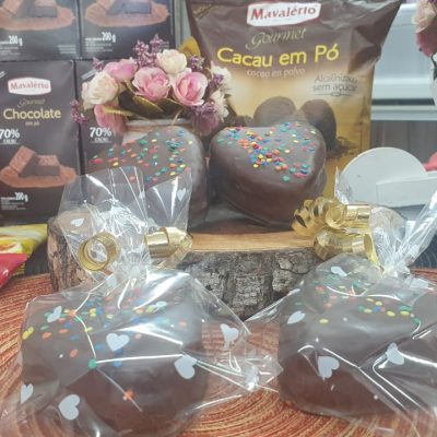 Pão de Mel com Brigadeiro de Doce de Leite