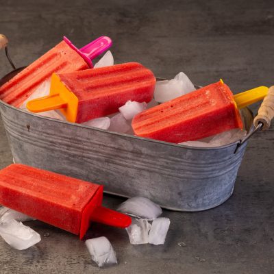 Paleta de Morango Recheada