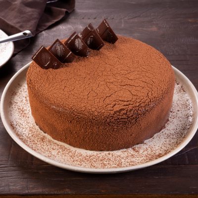 Torta de Ganache e Creme Holandês