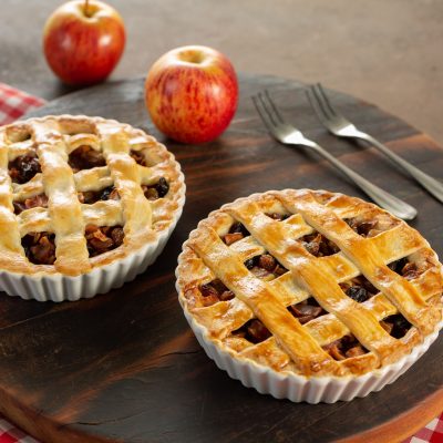 Torta de Maçã Caramelizada com Vinho