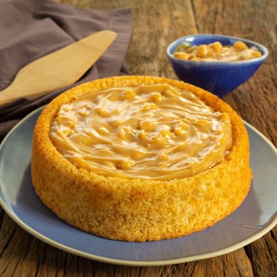 Bolo Balarine com Brigadeiro de Amendoim