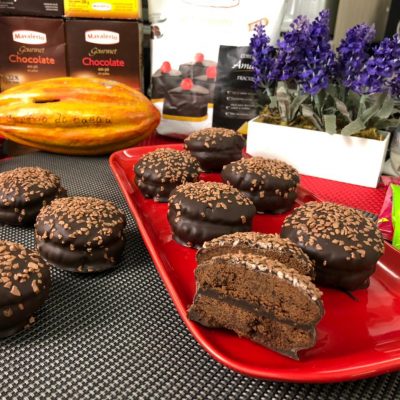 Cookies de Baunilha e Chocolate