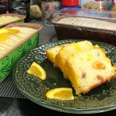 Bolo Caseirinho de Laranja Sem Glúten
