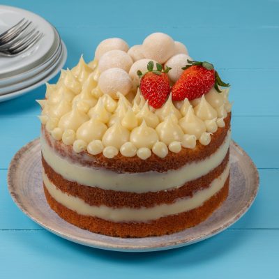 Naked Cake Leite em Pó