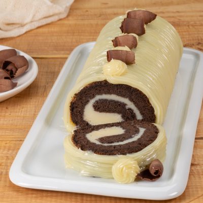 Rocambole de Chocolate