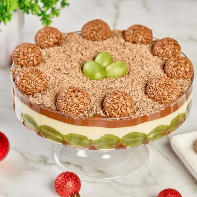 Delícia de Uva na Taça