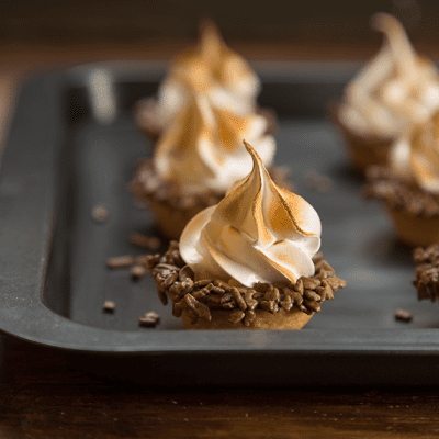 Tortinha de Cream Cheese e Limão