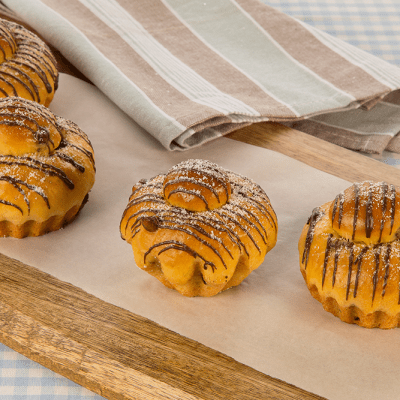 Brioche com Gotas de Chocolate