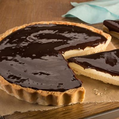 Torta de Ricota com Chocolate