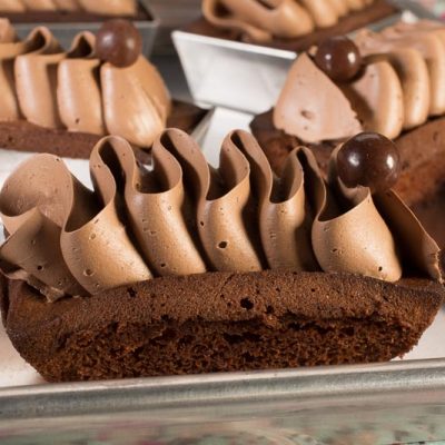 Minibolo de Chocolate com Café