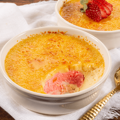 Créme Brûlée de Morango