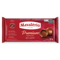 COBERTURA PREMIUM BARRA SABOR CHOCOLATE AO LEITE MAVALÉRIO