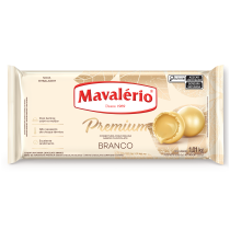COBERTURA PREMIUM BARRA SABOR CHOCOLATE BRANCO MAVALÉRIO