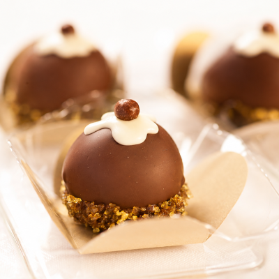 Trufa de Chocolate com Banana Passa