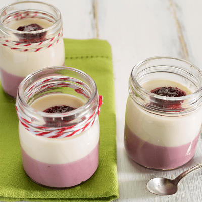 Panacota de Frutas Vermelhas