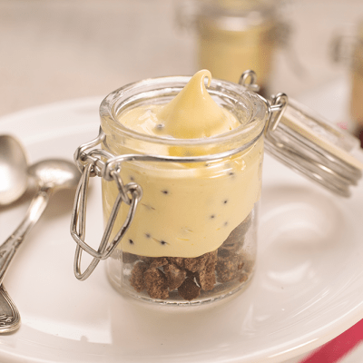 Mousse Trufado de Maracujá