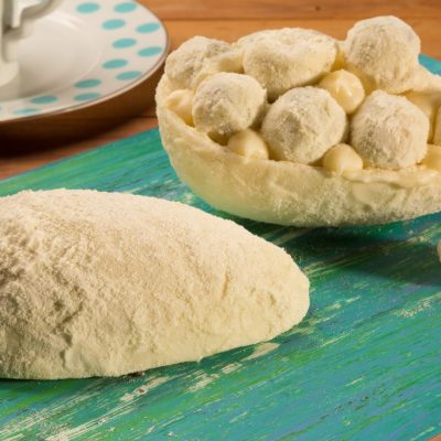 Ovo Trufado de Leite em Pó