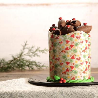 Minipanetone de Chocolate Trufado