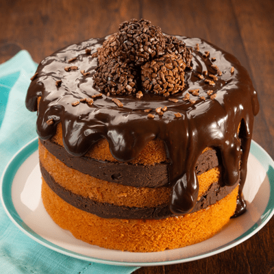 Naked Cake de Cenoura