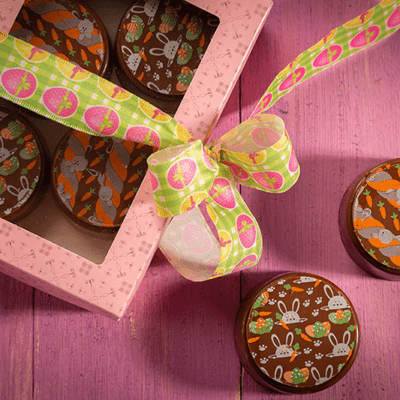 Pão de Mel Trufado de Morango