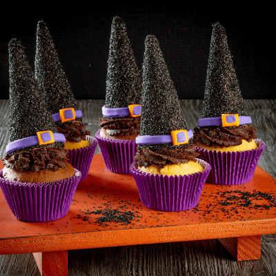 Cupcake Chapéu da Bruxa
