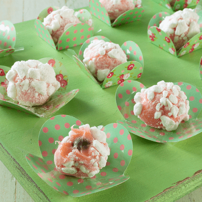 Brigadeiro de Morango Crocante