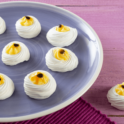 Mini Pavlova de Maracujá
