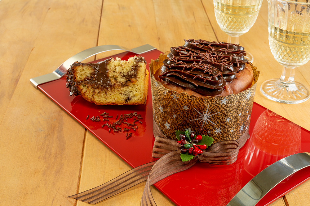 Panetone Recheado De Brigadeiro Maval Rio