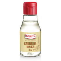 AROMA IDÊNTICO AO NATURAL DE BAUNILHA BRANCA MAVALÉRIO